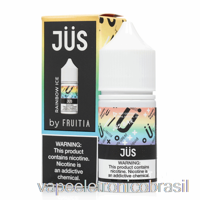 Vape Vaporesso Arco-íris Gelo - Jus Sais - 30ml 35mg